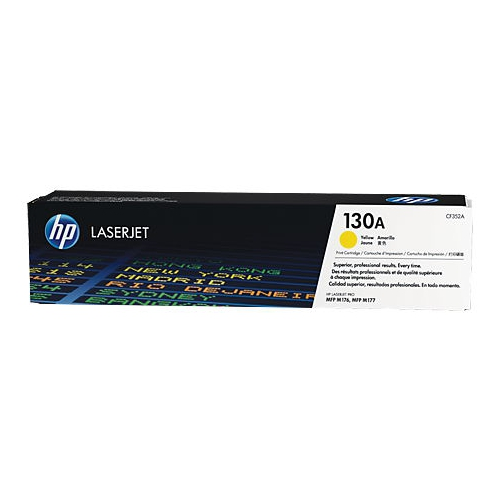 Картридж для принтера HP 130A Желтый ( для LaserJet M153/M176/M177) [1000 страниц] CF352A