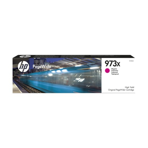 Картридж для принтера HP 973X, пурпурный (увеличенной ёмкости) F6T82AE