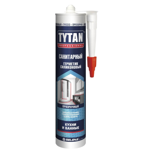 Герметик санитарный силиконовый Tytan Professional / Титан Профессионал