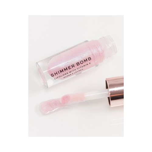 Мерцающий блеск для губ Revolution - Shimmer Bomb Розовый