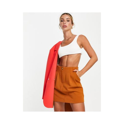 Мини-юбка имбирного цвета от комплекта French Connection Bilania-Оранжевый