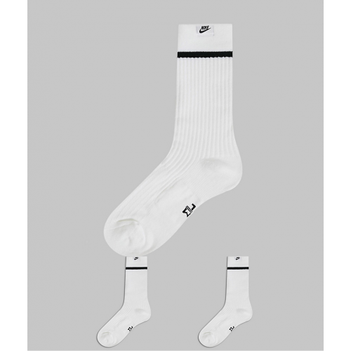 Набор из 2 пар белых носков Nike Essential
