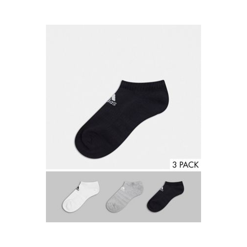 Набор из 3 пар носков до щиколотки разных цветов adidas Training Многоцветный