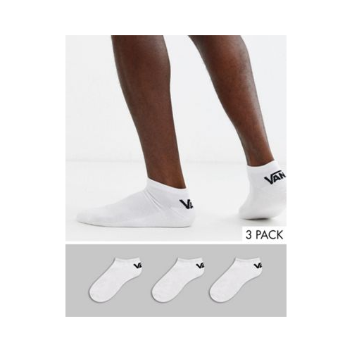Набор из 3 пар белых низких носков Vans Classic Low