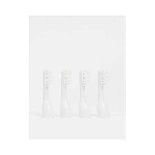 Набор из 4 сменных головок для зубной щетки STYLSMILE - Жесткая-Бесцветный