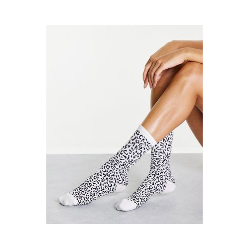 Носки с леопардовым принтом Huf Серый