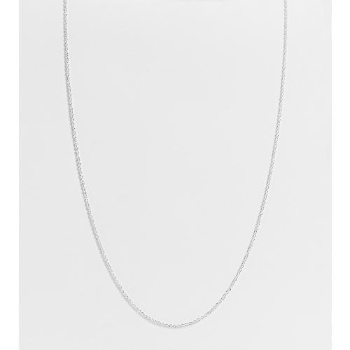 Ожерелье из стерлингового серебра с Т-образной застежкой и подвеской в виде сердца ASOS DESIGN