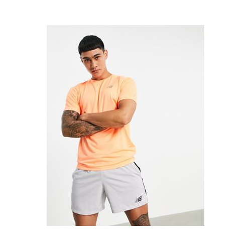 Оранжевая футболка New Balance Running Accelerate-Оранжевый цвет