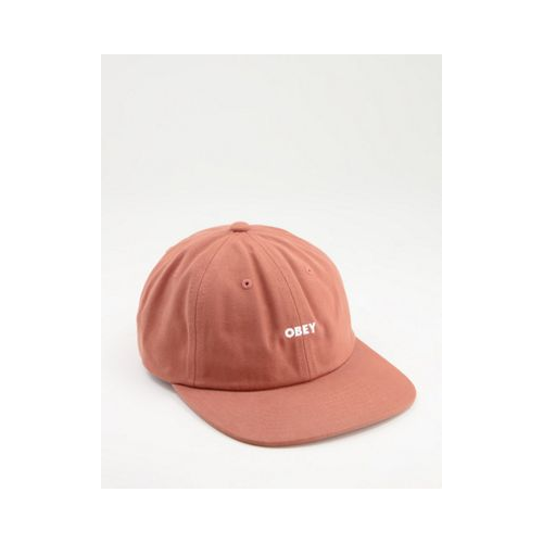 Оранжевая выбеленная кепка Obey-Оранжевый цвет
