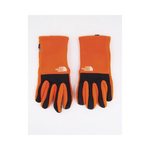 Оранжевые перчатки The North Face Denali Etip Красный