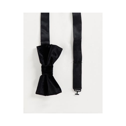 Бархатный галстук-бабочка French Connection-Черный цвет