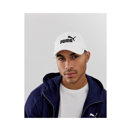 Белая кепка с логотипом Puma Archive