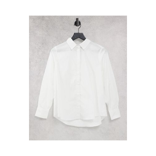 Белая классическая поплиновая рубашка Y.A.S