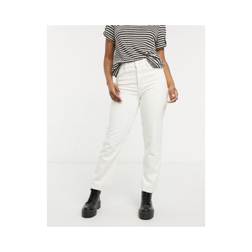 Белые джинсы прямого кроя AllSaints