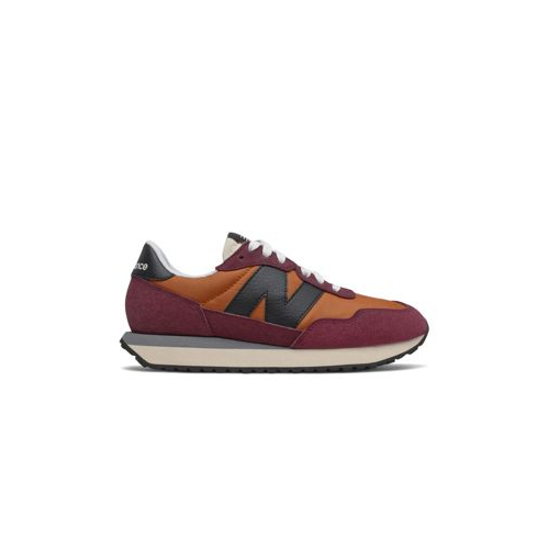 Бордово-оранжевые кроссовки New Balance 237 Красный