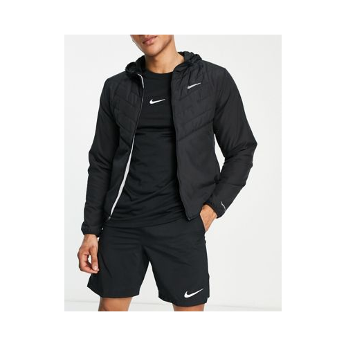 Черная куртка из водонепроницаемого материала Nike Running Therma-FIT