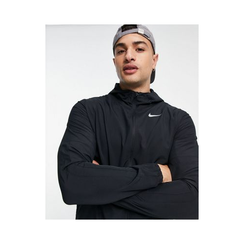 Черная куртка Nike Running Dri-FIT-Черный цвет