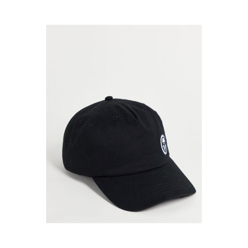 Черная кепка с логотипом Sergio Tacchini-Черный цвет
