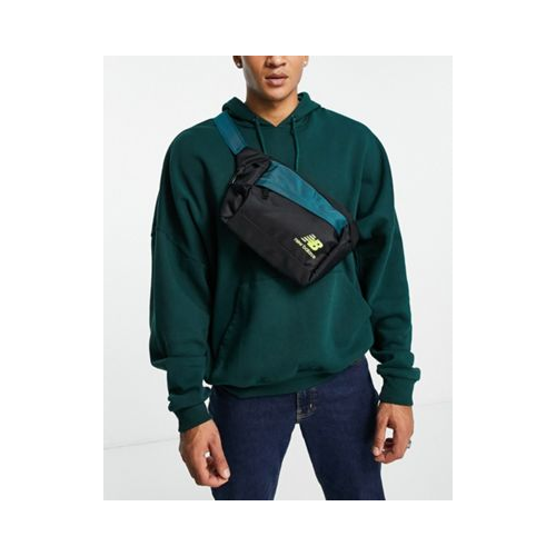 Черная сумка-кошелек на пояс с логотипом New Balance-Черный цвет