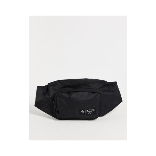 Черная сумка-кошелек на пояс Original Penguin-Черный цвет