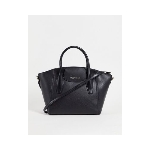 Черная сумка-тоут среднего размера Valentino Bags Vanvitelli-Черный цвет