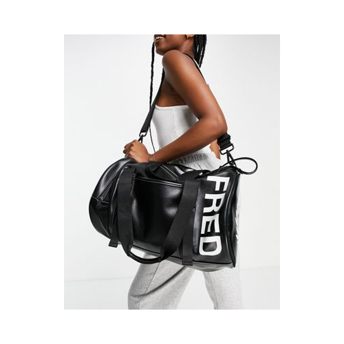 Черная спортивная сумка с логотипом Fred Perry Laurel Wreath-Черный цвет