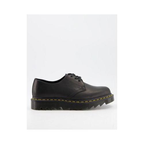 Черные ботинки Dr Martens 1461-Черный цвет