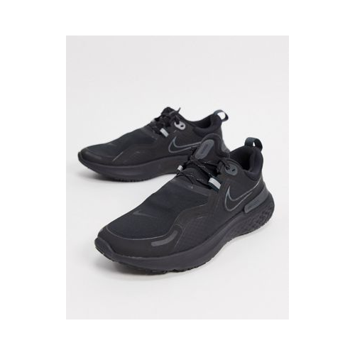 Черные кроссовки Nike Running React Miler Shield-Черный цвет