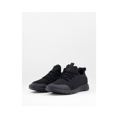 Черные кроссовки для бега с трикотажным верхом ALDO Bisingen-Черный цвет