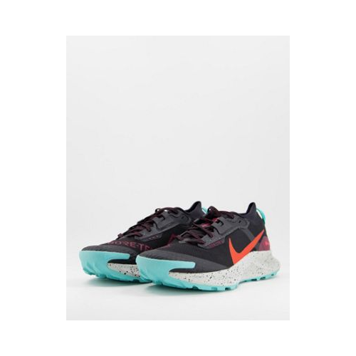 Черные кроссовки со светло-бежевой отделкой и технологией GORE-TEX Nike Running Pegasus Trail 3