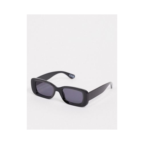 Черные квадратные солнцезащитные очки ASOS DESIGN