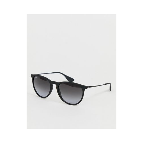 Черные солнцезащитные очки Ray-Ban Erika rb4171 622/8g