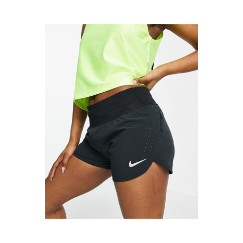 Черные шорты длиной 3 дюйма Nike Running Eclipse-Черный цвет