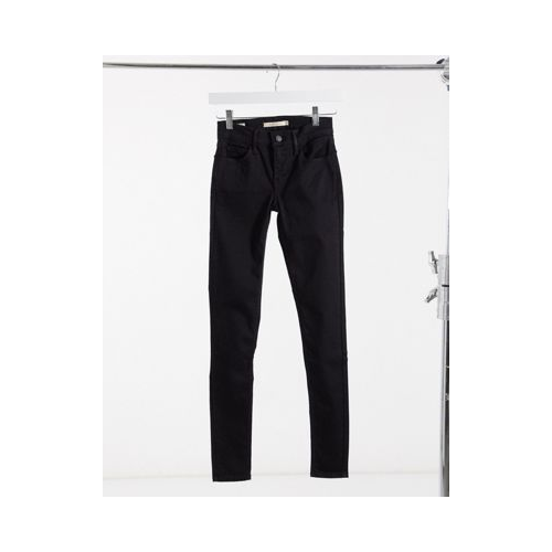 Черные супероблегающие джинсы Levi's 710 Innovation-Черный цвет