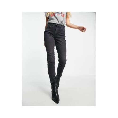 Черные зауженные джинсы в стиле ретро Wrangler-Черный цвет