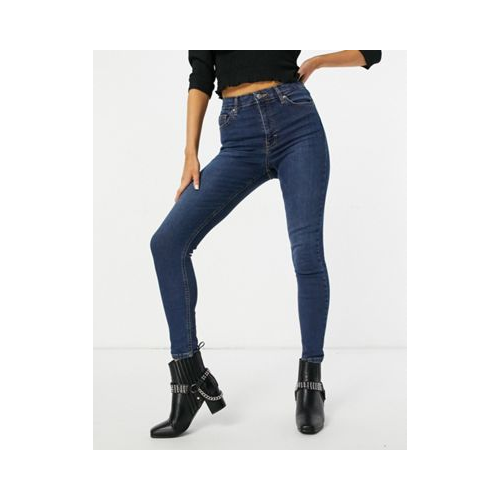 Эластичные джинсы скинни цвета индиго Topshop Jamie-Фиолетовый