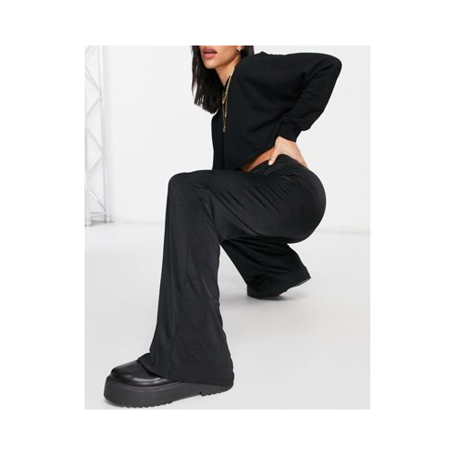 Элегантные широкие брюки черного цвета от комплекта ASOS DESIGN Hourglass-Черный