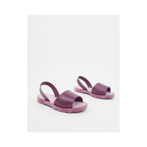 Фиолетовые сандалии из гибкого пластика ASOS DESIGN-Фиолетовый цвет