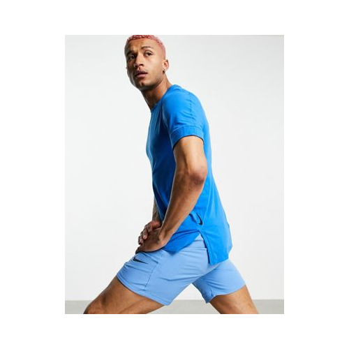 Голубая футболка Nike Dri-Fit
