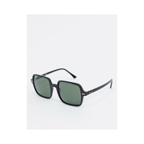 Квадратные солнцезащитные очки черного цвета Ray-Ban 0RB1973