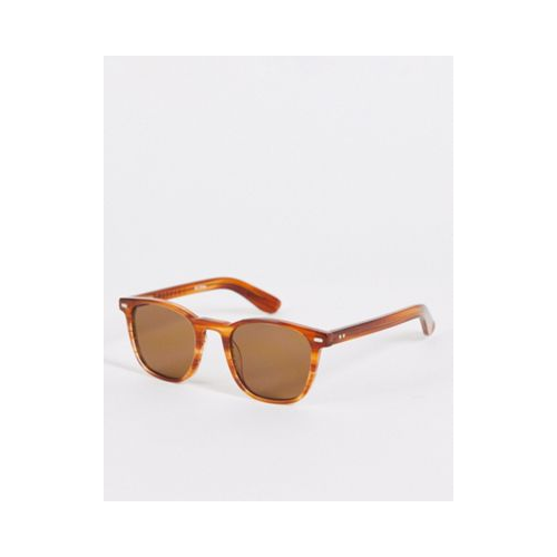 Квадратные солнцезащитные очки унисекс в оправе с черепаховым дизайном и с коричневыми линзами Spitfire Cut Twenty Four-Коричневый цвет