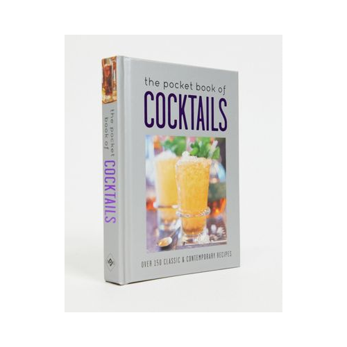 Книга с рецептами коктейлей в карманном формате-Многоцветный