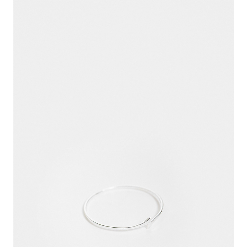 Кольцо из стерлингового серебра с молнией Kingsley Ryan Curve