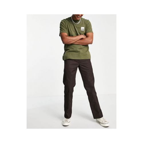 Коричневые брюки в рабочем стиле Dickies 874-Коричневый цвет