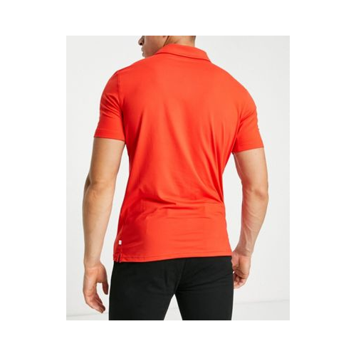 Красная футболка-поло Calvin Klein Golf