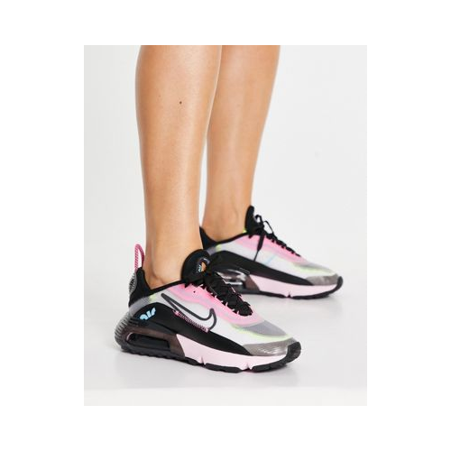 Кроссовки черного и розового цвета Nike Air Max 2090