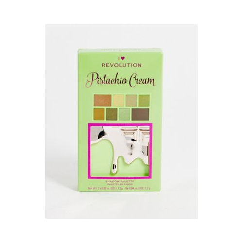 Палетка теней для век I Heart Revolution – Mini Pistachio Cream Chocolate Разноцветный