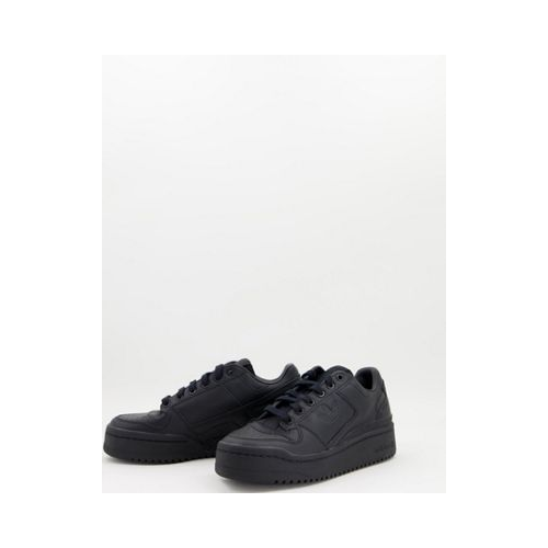 Полностью черные кроссовки adidas Originals Forum Bold-Черный цвет