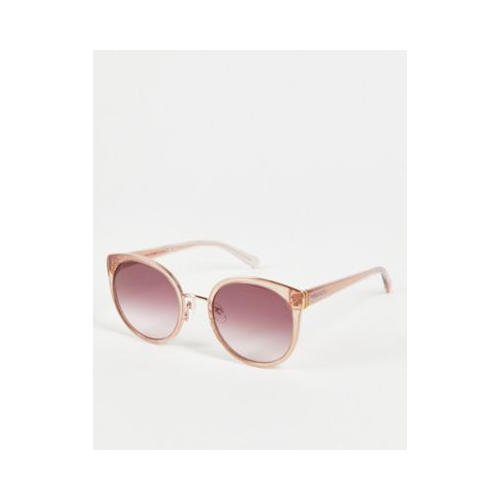 Розовые круглые солнцезащитные очки Tommy Hilfiger TH 1810/S-Розовый цвет