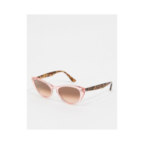 Розовые солнцезащитные очки «кошачий глаз» Ray‑Ban Мульти